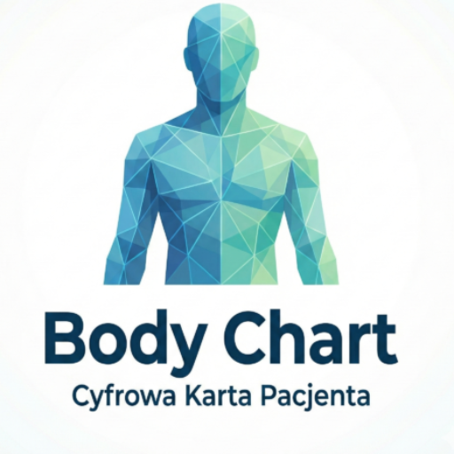 body chart app logo fizjoterapia